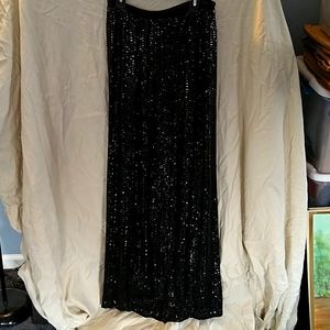 Vintage  sequin maxi skirt